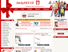 Tablet Screenshot of darkynet.cz